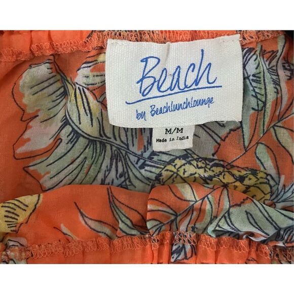 Beach‎ by BeachLunchLounge Pineapple Tropical Beach Coverup Mini Dress - Picture 3 of 4